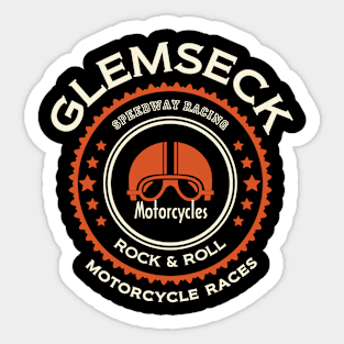 Glemseck Motorcycle Road Race Rock & Roll Sticker